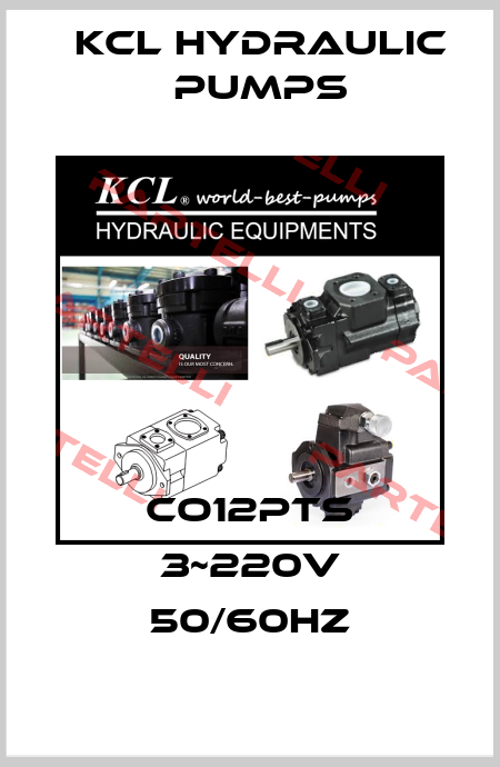CO12PTS 3~220V 50/60Hz KCL HYDRAULIC PUMPS