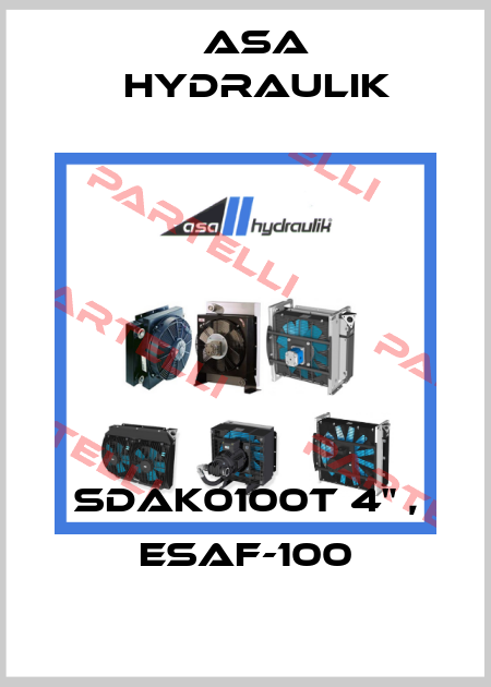 SDAK0100T 4" , ESAF-100 ASA Hydraulik