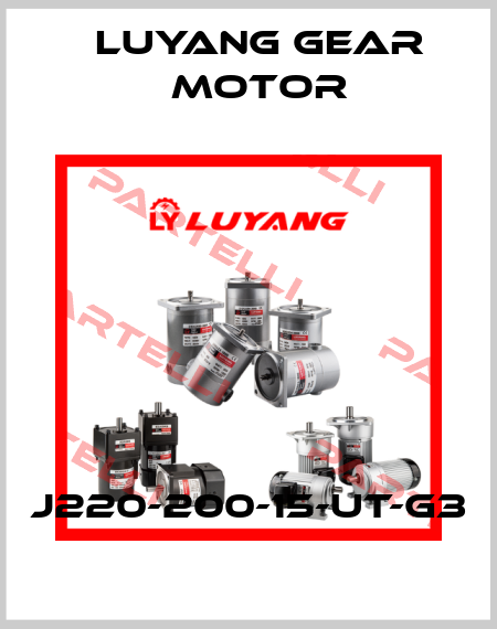 J220-200-15-UT-G3 Luyang Gear Motor