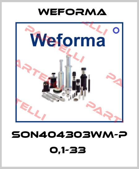 SON404303WM-P 0,1-33  Weforma