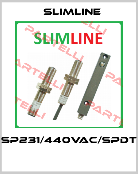 SP231/440VAC/SPDT  Slimline