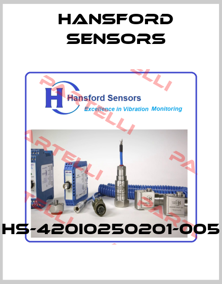 HS-420I0250201-005 Hansford Sensors