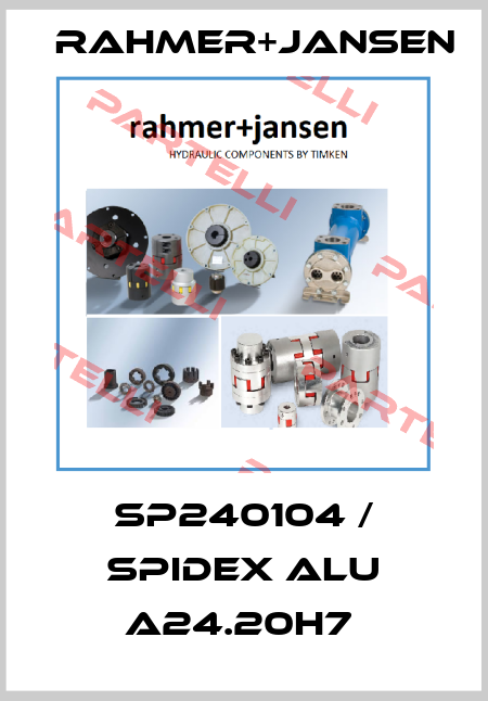 SP240104 / SPIDEX ALU A24.20H7  Rahmer+Jansen