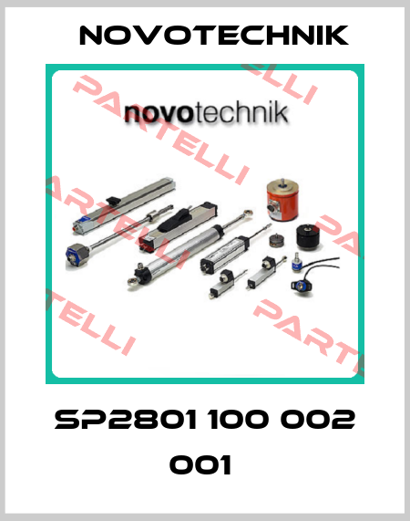 SP2801 100 002 001  Novotechnik