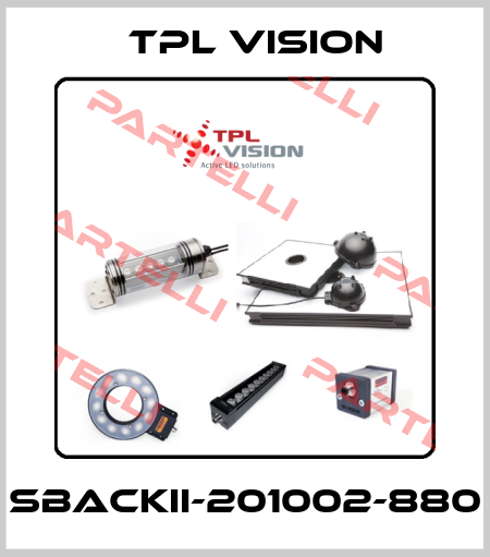 SBACKII-201002-880 TPL VISION