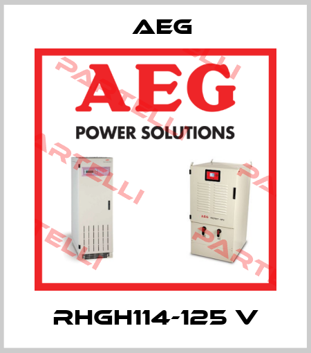 RHGH114-125 V AEG