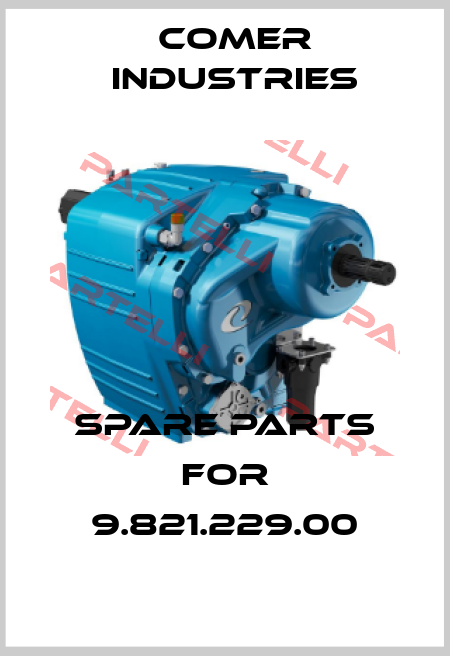 spare parts for 9.821.229.00 Comer Industries