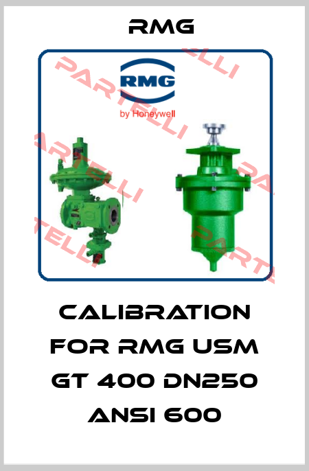 Calibration for RMG USM GT 400 DN250 ANSI 600 RMG