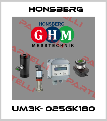 UM3K- 025GK180 Honsberg