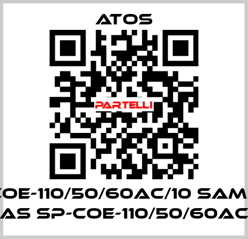 COE-110/50/60AC/10 same as SP-COE-110/50/60AC Atos