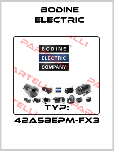 Typ: 42A5BEPM-FX3 BODINE ELECTRIC