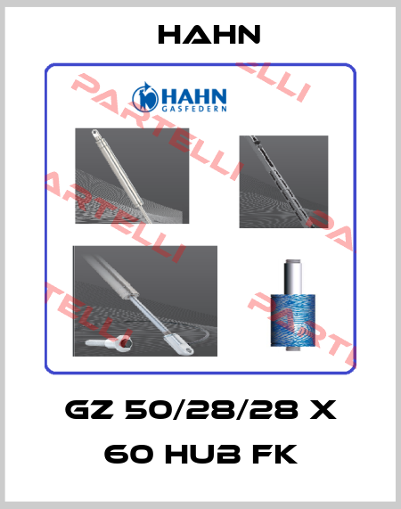 GZ 50/28/28 x 60 Hub FK Hahn