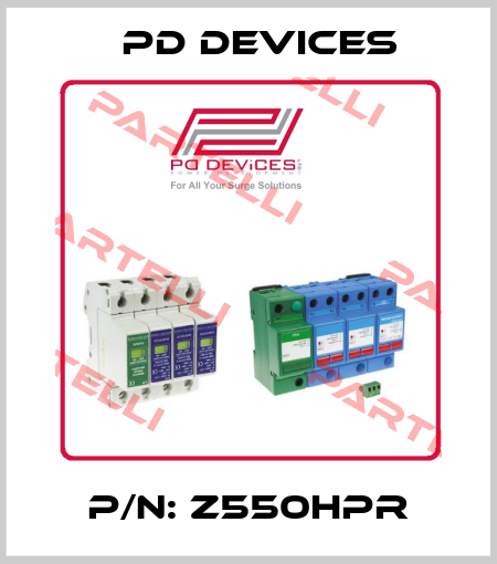 P/N: Z550HPR PD Devices