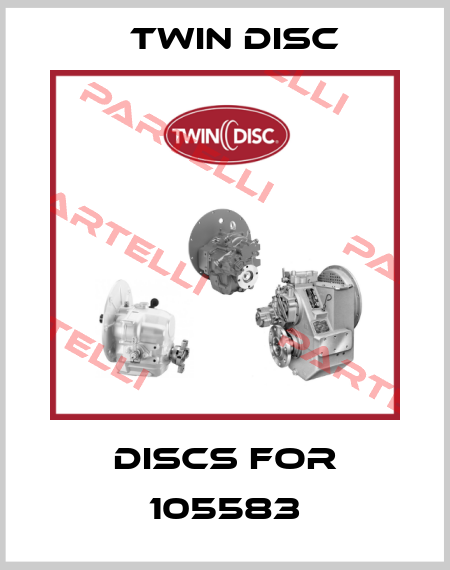discs for 105583 Twin Disc