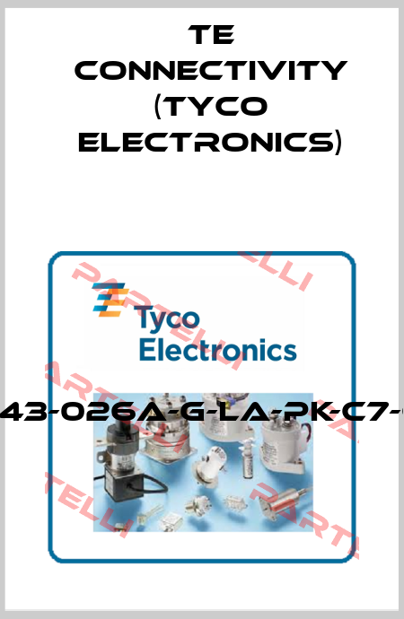 E243-026A-G-LA-PK-C7-CR TE Connectivity (Tyco Electronics)