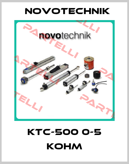 KTC-500 0-5 KOHM Novotechnik