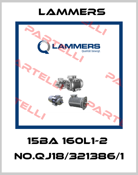 15BA 160L1-2  No.QJ18/321386/1 Lammers