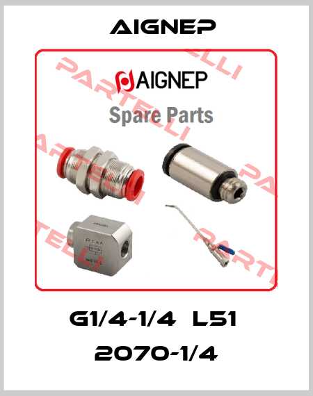 G1/4-1/4  L51  2070-1/4 Aignep