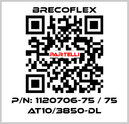 P/N: 1120706-75 / 75 AT10/3850-DL Brecoflex