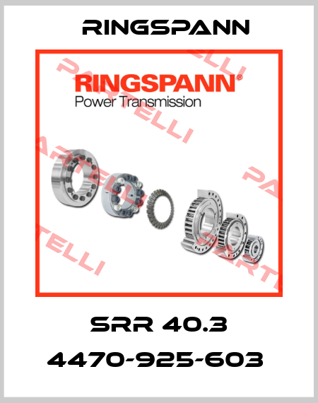 SRR 40.3 4470-925-603  Ringspann