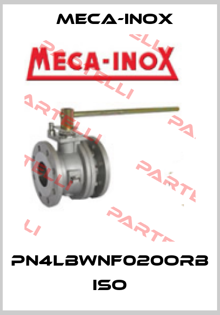 PN4LBWNF020ORB ISO Meca-Inox
