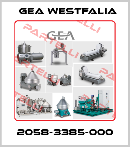 2058-3385-000 Gea Westfalia