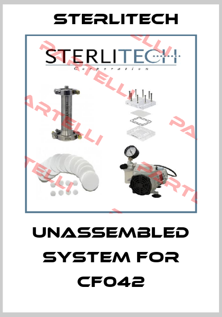 unassembled system for CF042 Sterlitech
