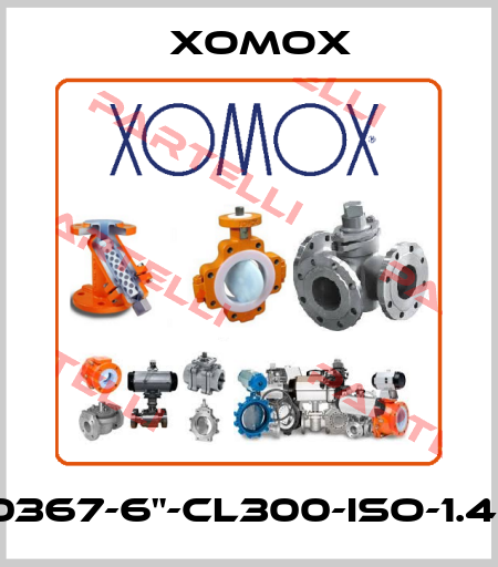 TU-0367-6"-cl300-ISO-1.4408 Xomox