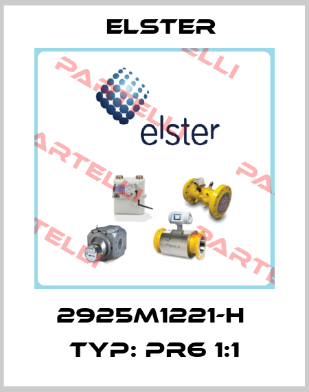 2925M1221-H  Typ: PR6 1:1 Elster