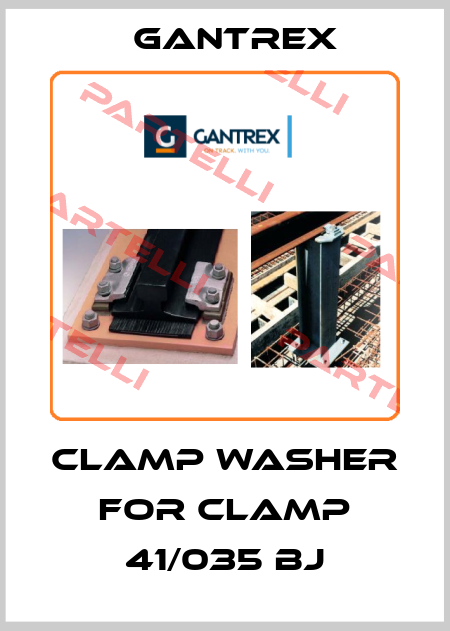 Clamp washer for clamp 41/035 BJ Gantrex