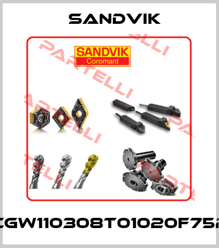 TCGW110308T01020F7525 Sandvik
