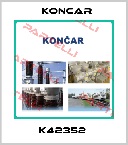 K42352  Koncar