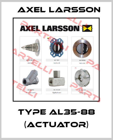 Type AL35-88 (actuator) AXEL LARSSON