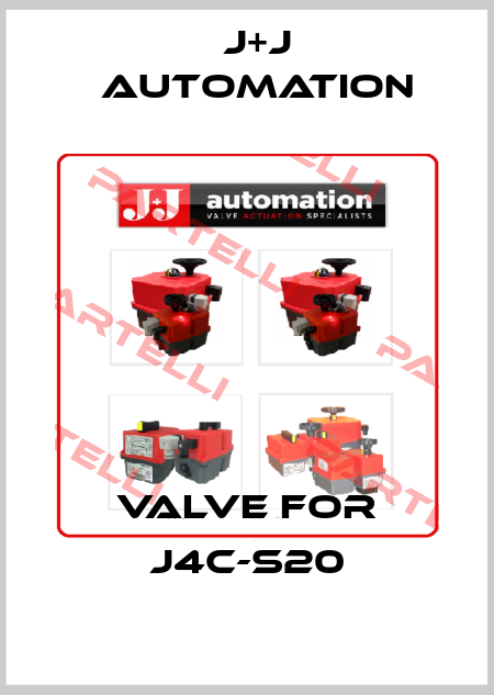 Valve for J4C-S20 J+J Automation