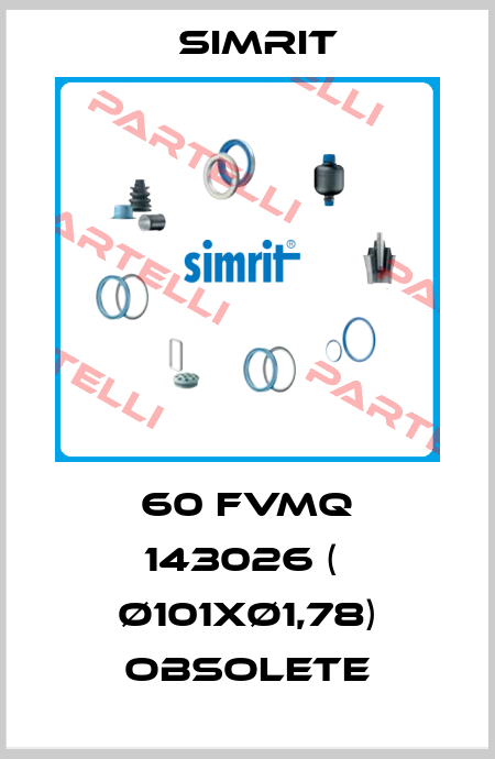 60 FVMQ 143026 (  Ø101xØ1,78) obsolete SIMRIT