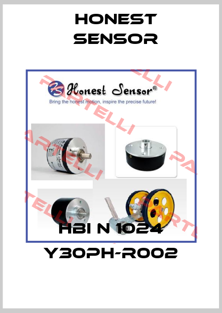 HBI N 1024 Y30PH-R002 HONEST SENSOR