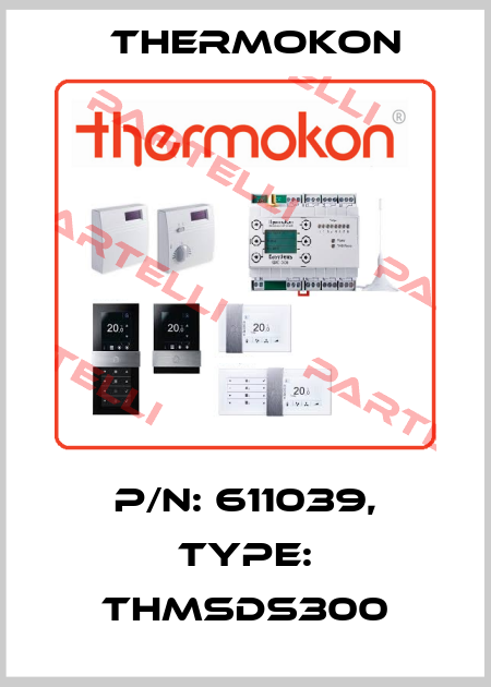 P/N: 611039, Type: THMSDS300 Thermokon