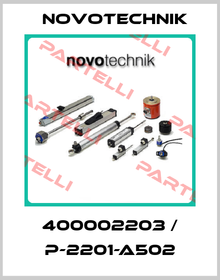 400002203 / P-2201-A502 Novotechnik