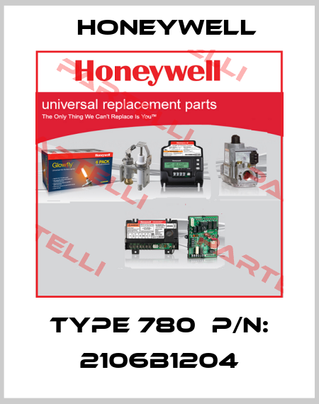     TYPE 780  P/N: 2106B1204 Honeywell