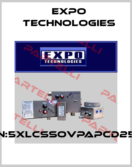 PN:5XLCSSOVPAPCD258 Expo Technologies