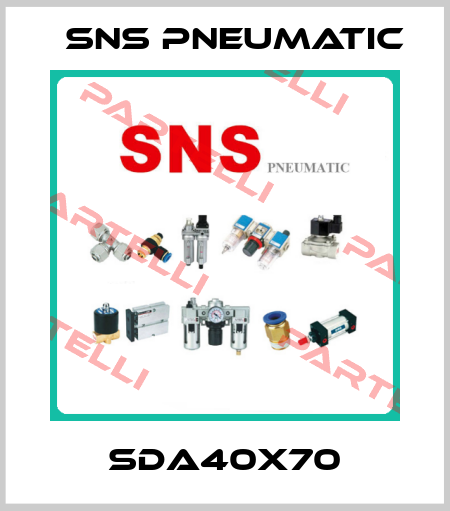 SDA40x70 SNS Pneumatic