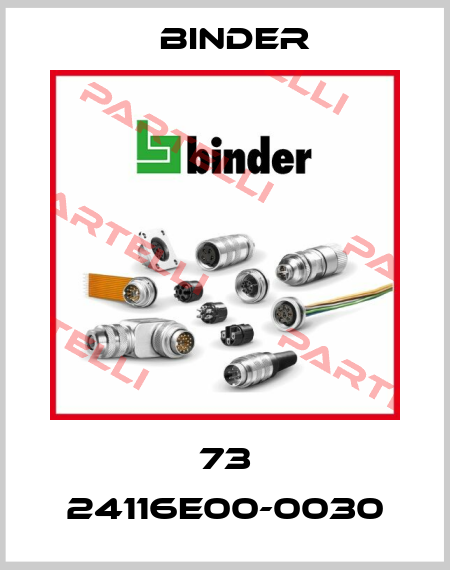 73 24116E00-0030 Binder