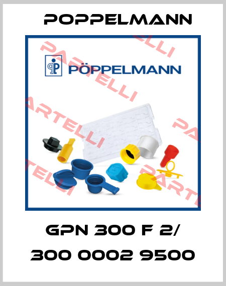 GPN 300 F 2/ 300 0002 9500 Poppelmann