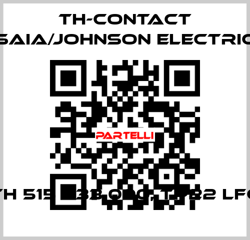 TH 515 033 000, TP22 LFC TH-Contact (Saia/Johnson Electric)