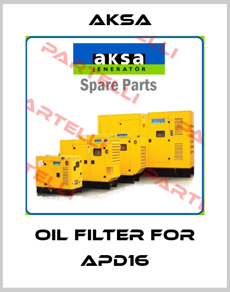 oil filter for APD16 AKSA