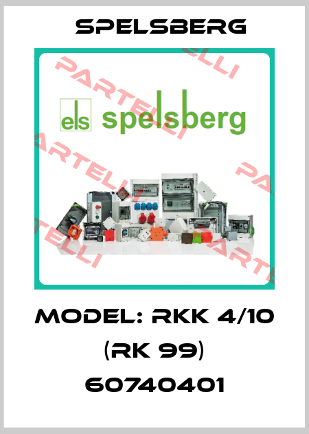 Model: RKK 4/10 (RK 99) 60740401 Spelsberg
