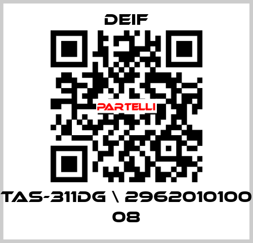 TAS-311DG \ 2962010100 08 Deif