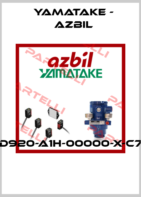 STD920-A1H-00000-X-C7E9  Yamatake - Azbil