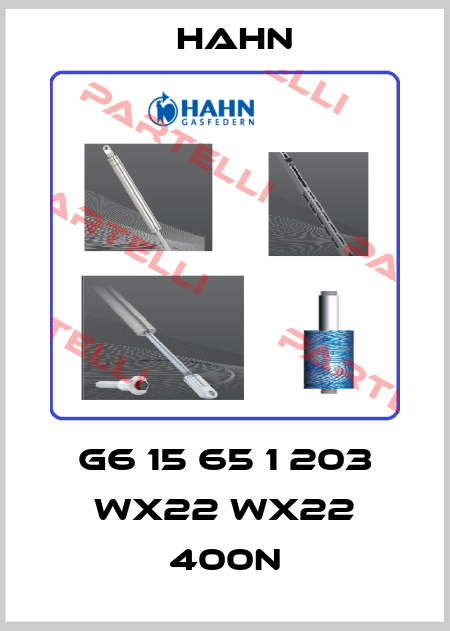 G6 15 65 1 203 WX22 WX22 400N Hahn