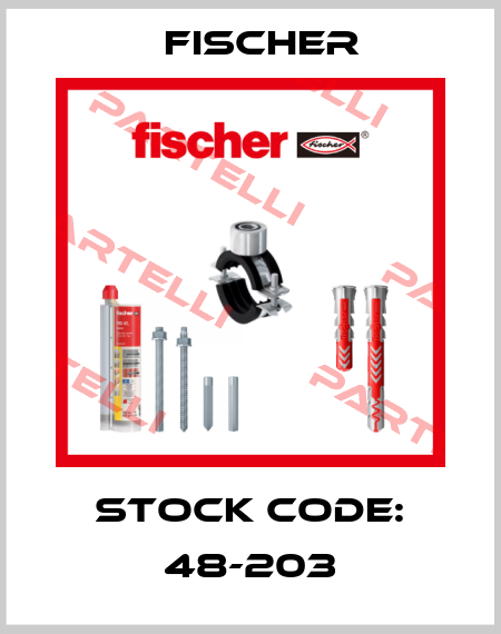 STOCK CODE: 48-203 Fischer